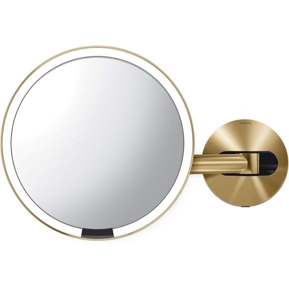 Sensor Mirror, Wall Mount Makeup Mirror with Light, 8" Round - Picture 1 of 3